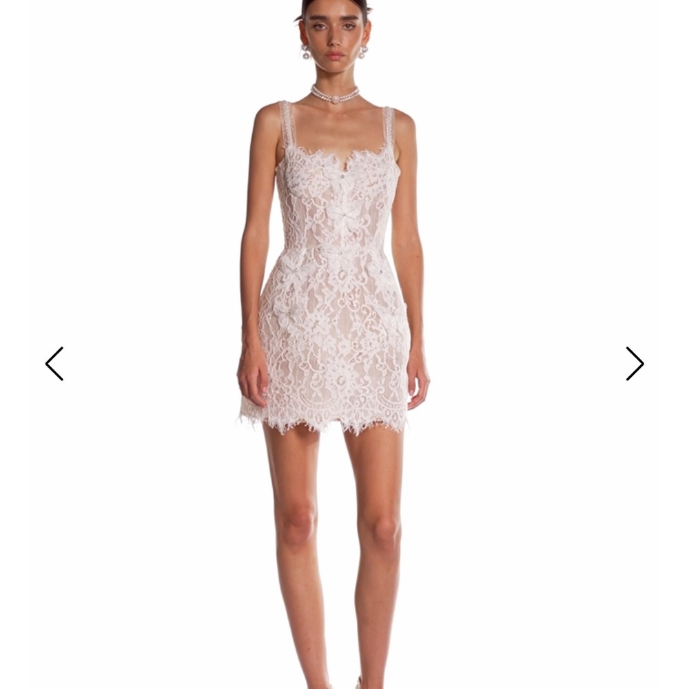 Bronx and Banco Colette Lace Mini Dress